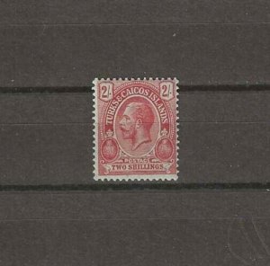 TURKS & CAICOS 1922/6 SG 174 MINT Cat £25