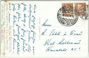 63204 - DENMARK - POSTAL HISTORY - POSTMARK on POSTCARD 1955 - LIGHTHOUSES-