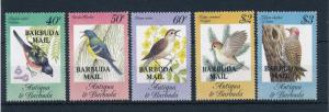 [52896] Barbuda 1984 Birds Vögel Oiseaux Ucelli with overprint Barbuda mail MNH
