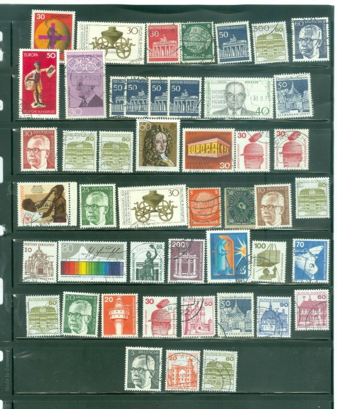 Bargains galore Germany 44 stamp used mini collection # 2