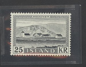 Iceland #305 Unused Single