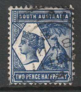 Australia (South Australia) Scott 117  - SG237, 1899 Victoria 2.1/2d used
