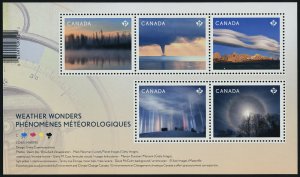 Canada 3111 MNH Weather Wonders