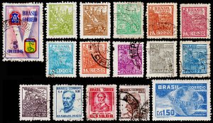 Brazil Scott 639 // 691 (1945-49) Used/Mint H G-F C