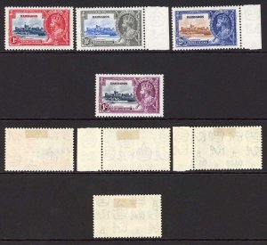 Barbados SG241/44 1935 Silver Jubilee Set M/M