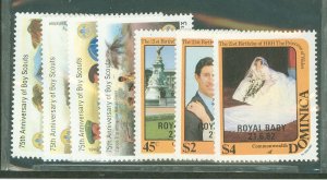 Dominica #777-80/782-4  Single (Complete Set)