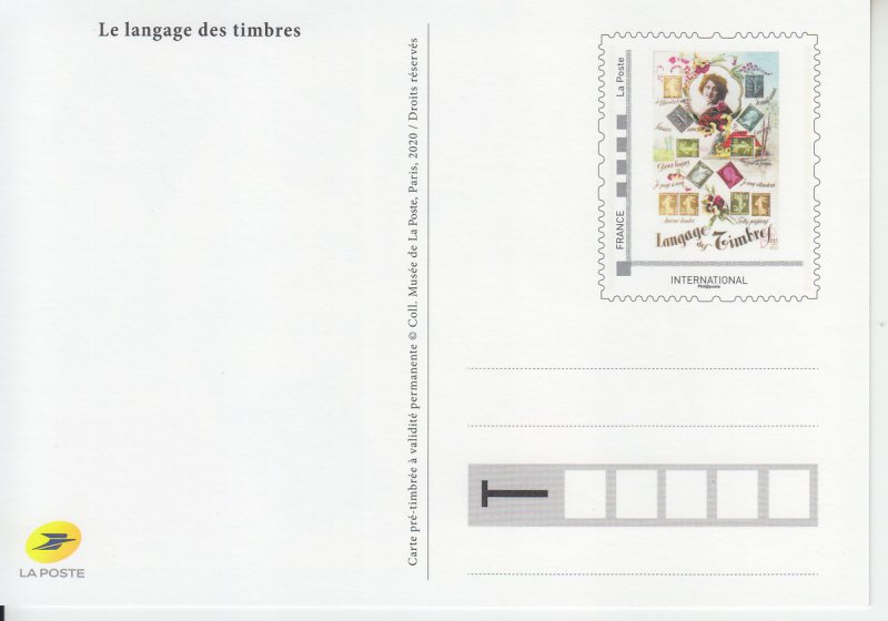2020 France PreStamped Post Card S.O.S. 3