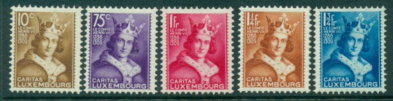 Luxembourg 1933 Count Henry VII MH Lot27445