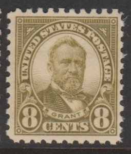 U.S. Scott Scott #589 Grant Stamp - Mint Single