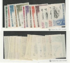 Falkland Islands, Postage Stamp, #128-142 VF Set Mint Hinged, 1960