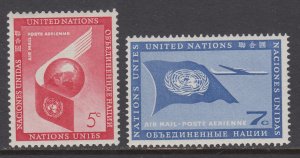 UN New York C6-C7 MNH VF