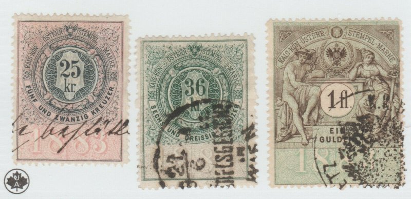 Austria Cinderella Revenue Fiscal stamp 9-19-21 as seen- 4h