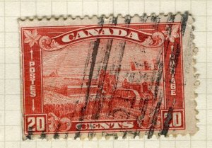 CANADA; 1930 early GV Pictorial local views issue fine used 20c. value