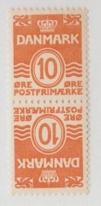 Denmark Scott #228c Stamp - Mint Tete Beche Pair