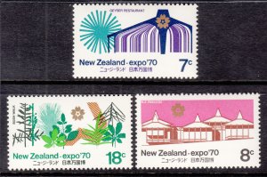 New Zealand 459-461 MNH VF