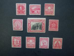 1929-1930 US Commemorative Year Set #651/689 MNH OG F/VF #2