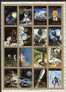Ajman 1972 History of Space perf set of 16 unmounted mint...
