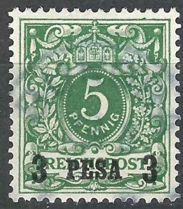 German East Africa 2 Mi 2I Used  F/VF 1893 SCV $47.50