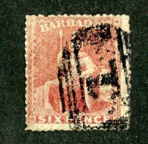 bcxx11847 Barbados scott #19 used (offers welcome)