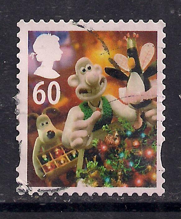 GB 2010 QE2 60p Christmas wallace & Gromit SG 3131.( R265 )