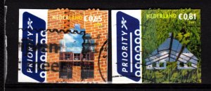 Netherlands 1183-4 used