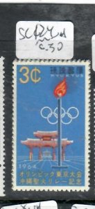 RYUKYU ISLANDS  OLYMPICS  SC 124    MNH PP1026H