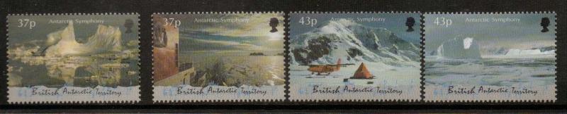 BRITISH ANTARCTIC TERR. SG315/8 2000 ANTARCTIC SYMPHONY MNH 