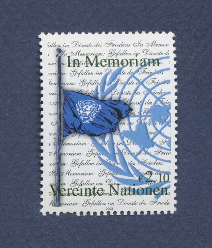 UNITED NATIONS VIENNA - Scott 337  - MNH - 2004 - in memoriam --b