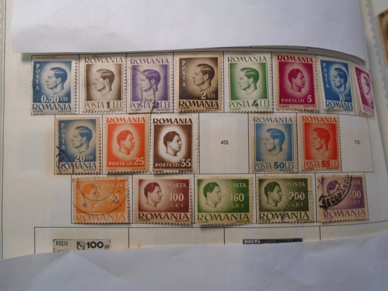 Romania  #  568-78/580-81/583-87  used/ MH
