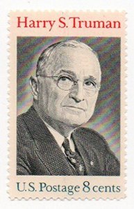 1973 Harry S. Truman Bock of 4 8c Postage Stamps, Sc#1499, MNH, OG