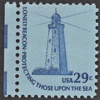 US 1605 MNH VF 29 Cent Sandy Hook Lighthouse, NJ