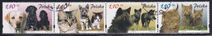 Poland 2002 Sc 3628 Mammals and their Young Stamp Used