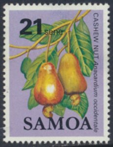 Samoa   Sc# 610  MNH  Cashew Nuts   see details  / scans 
