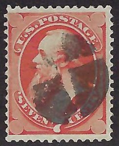 US Scott #149 Used VF Cork Cancel