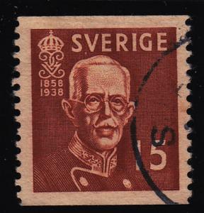 Sweden 276 King Gustaf V 1938