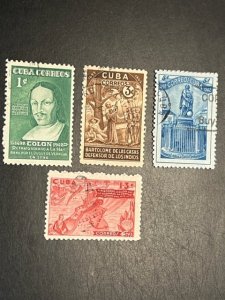 Cuba 387-391 used