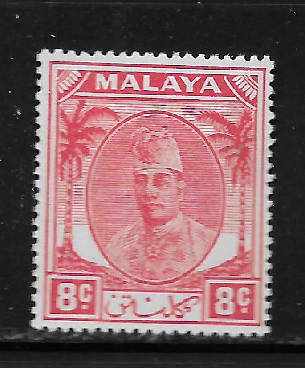 MALAYA-SELANGOR , 55, MINT HINGED,  SULTAN IBRAHIM