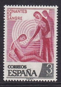 Spain   #1994  MNH  1976  blood donors