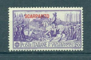 Scarpanto sc# 12 mh cat value $4.00