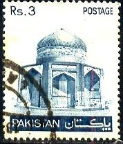 Tomb of Ibrahim Khan Makli, Pakistan stamp SC#473 Used