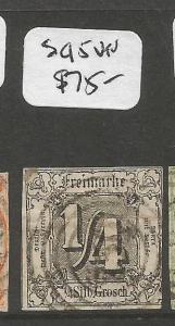 Germany Thurm And Taxis SC 15 VFU (6cpn)