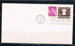 US U547 1965 Unaddressed FDI Liberty Bell (ML0318)