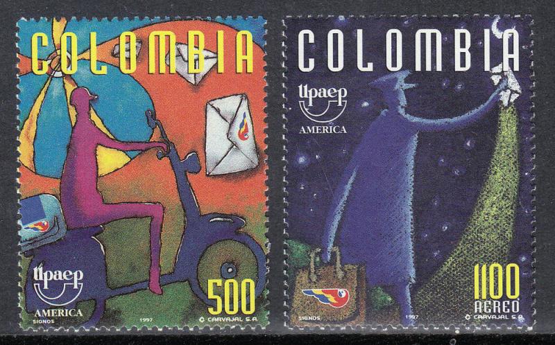 Colombia Scott #1138-1139 MNH