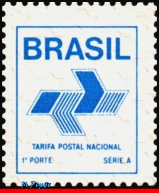 2139 2201 2218 BRAZIL 1988 1989 LOGOTYPE OF THE POST OFFICE, SET MNH