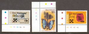 Guyana - Scott #479-481 - MNH - Some light toning - SCV $20.00