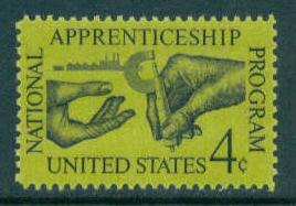 1201 4c Apprenticeship Fine MNH