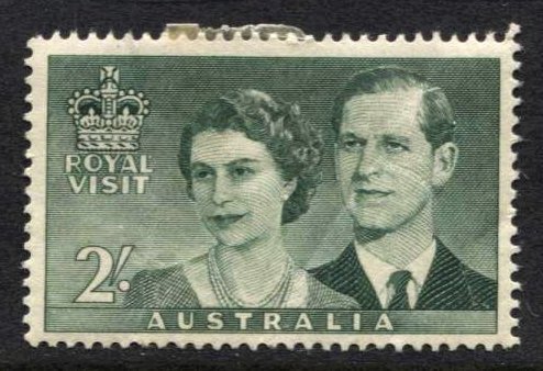 STAMP STATION PERTH - Australia #269 Royal Visit - MH