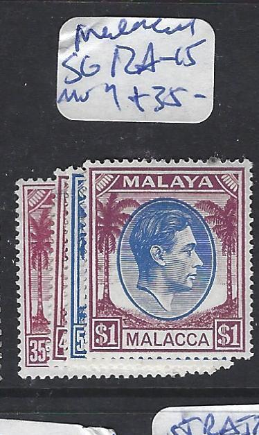 MALAYA MALACCA (P1111B) KGVI SG 12A-15  MOG