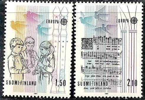 Finland  707-8 MNH 1985 Europa