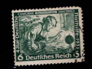 Germany Scott B52 Used  semi-postal stamp